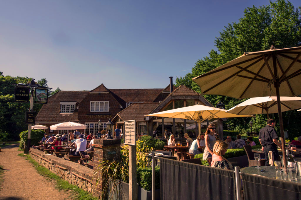 The Anchor Country Pub & Restaurant, Pyrford Lock, Wisley